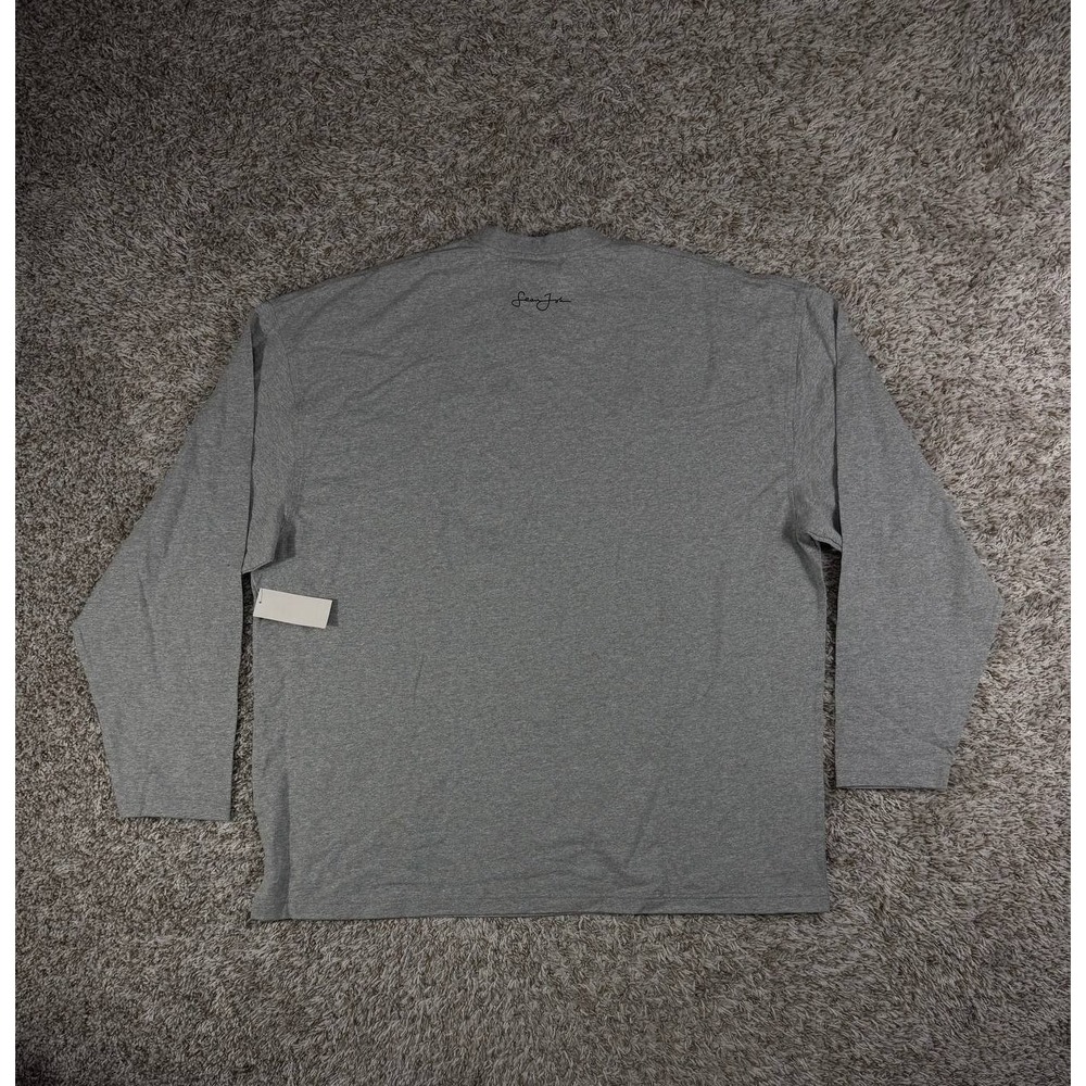 Vintage Y2K Sean John XXL Embroidered Logo Long Sleeve Tee Hip Hop Skate Gray - Picture 13 of 13